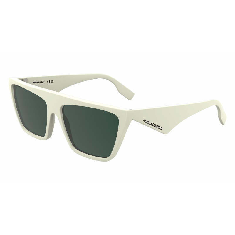 Sunglasses KARL LAGERFELD KL 6186 S 105 White Sunglasses KARL LAGERFELD KL 6186 S 105 White