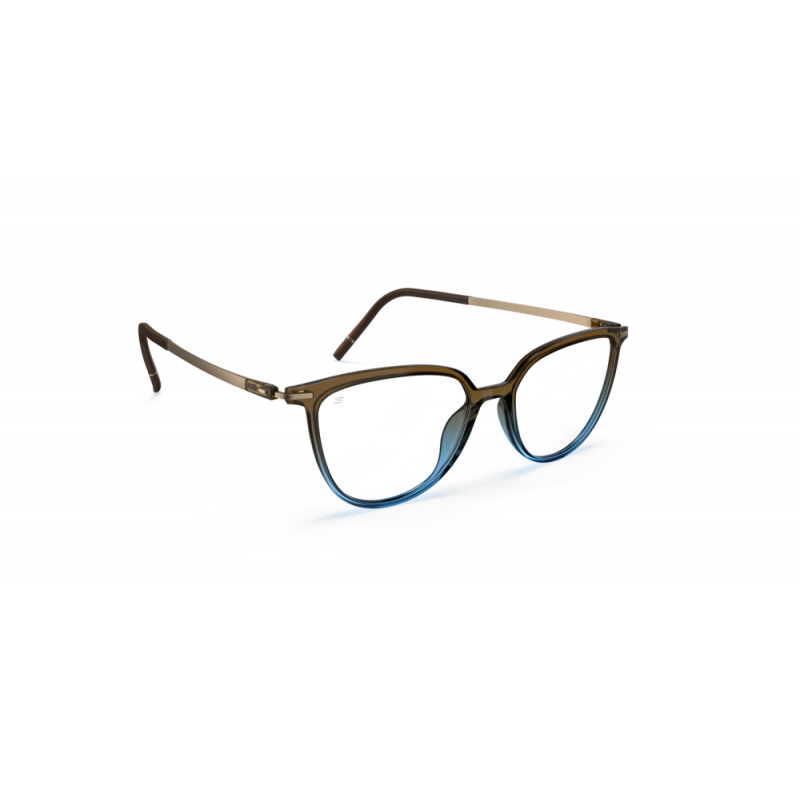 Eyeglasses Silhouette Rising Dawn 1627 6130 Amber Blue Gradient 50mm