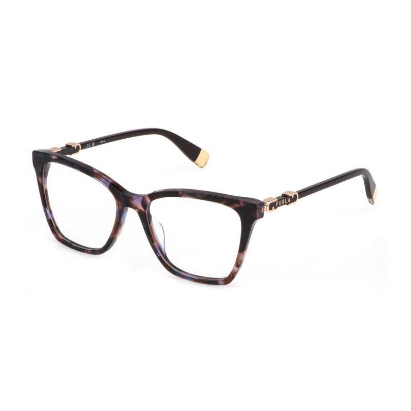 Sunglasses Furla VFU 833 0z41 Multicolor Brown Hav 52mm