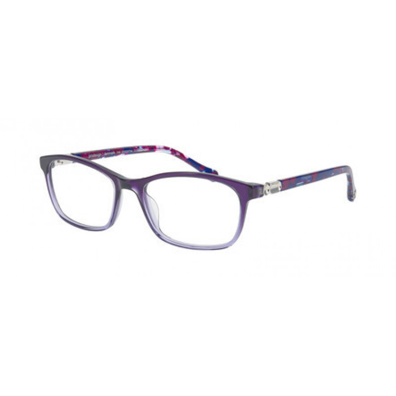 Eyeglasses Pro-design Denmark CLEO 2 3745 Plum Gradient Transparent / Nosepad 52mm