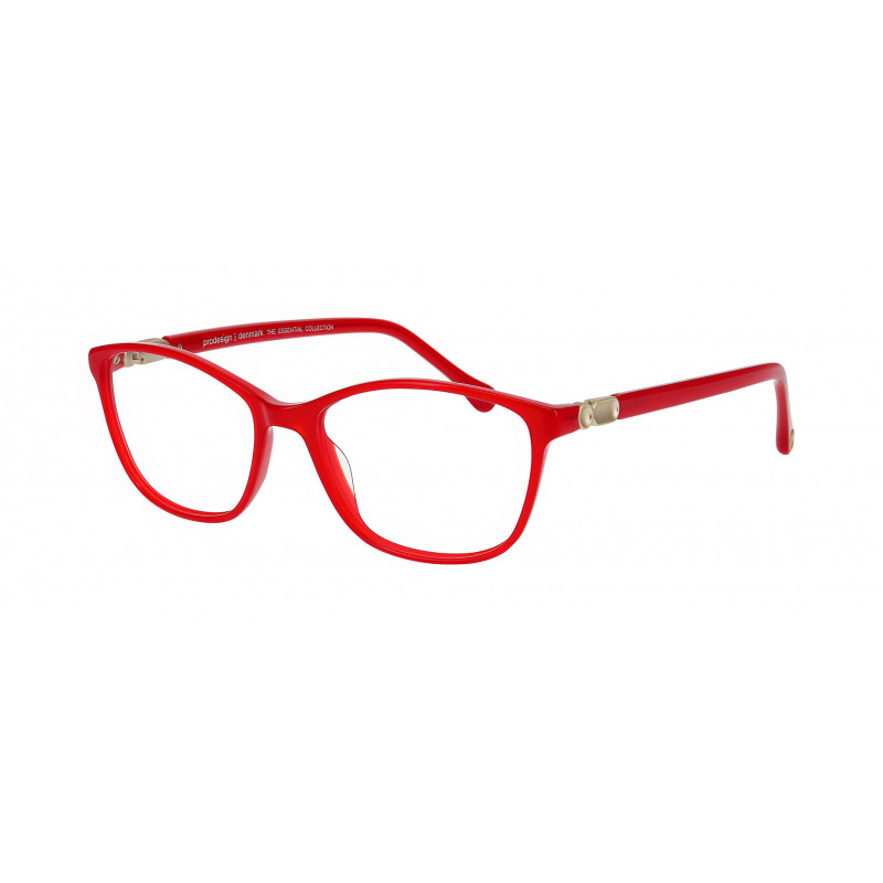 Eyeglasses Pro-design Denmark CLEO 3 4022 Red Medium Shiny / Nosepad Eyeglasses Pro-design Denmark CLEO 3 4022 Red Medium Shiny / Nosepad