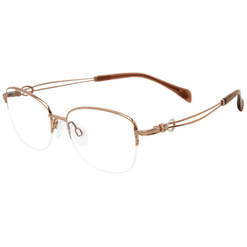 Eyeglasses Line Art 2169 Light Brown LB Eyeglasses Line Art 2169 Light Brown LB