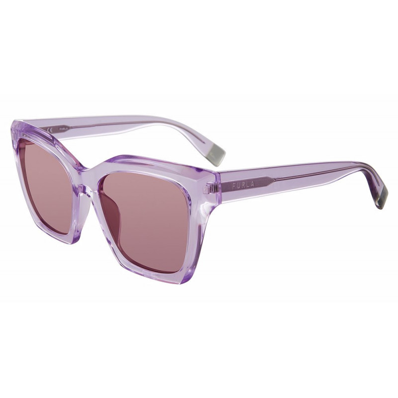 Sunglasses Furla SFU 621 V 0c52 Transparent Liliac Sunglasses Furla SFU 621 V 0c52 Transparent Liliac