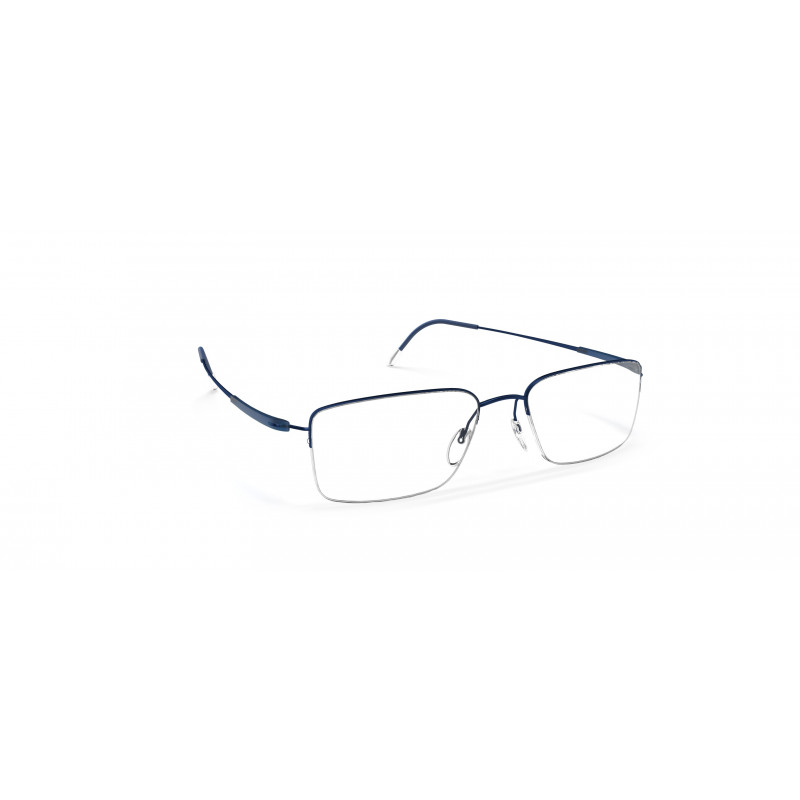Eyeglasses Silhouette Titan Dynamics Nylor 5574 4640 Navy Blue Silky Matte Eyeglasses Silhouette Titan Dynamics Nylor 5574 4640 Navy Blue Silky Matte