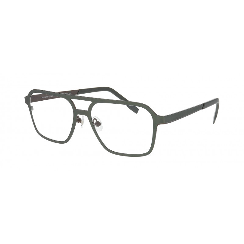 Eyeglasses Pro-design Denmark CONVERT 3 9531 Green Dark Matt / Nosepad 56mm