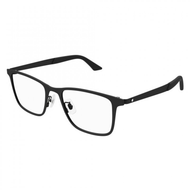 Eyeglasses Montblanc MB 0334 O- 001 Black / Transparent Eyeglasses Montblanc MB 0334 O- 001 Black / Transparent