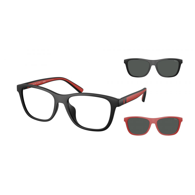 Sunglasses Polo PH 4228 U 500187 Matte Black / Dark Grey Polyamide Standard 55mm