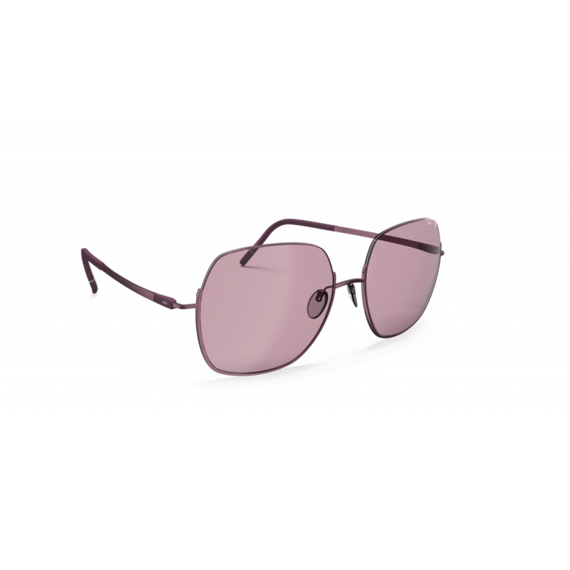 Sunglasses Silhouette Oka Rimless 8194 3540 Magenta / Bordeaux 57mm