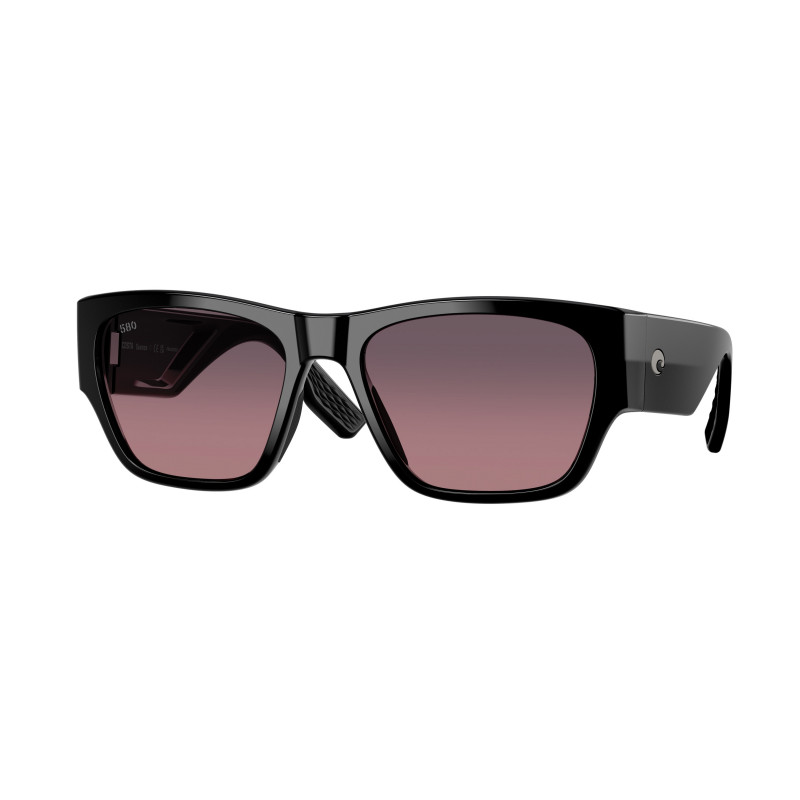 Sunglasses Costa Del Mar 6 S 9123 912304 Black / Rose Gradient 580g Crystal Polarized Sunglasses Costa Del Mar 6 S 9123 912304 Black / Rose Gradient 580g Crystal Polarized