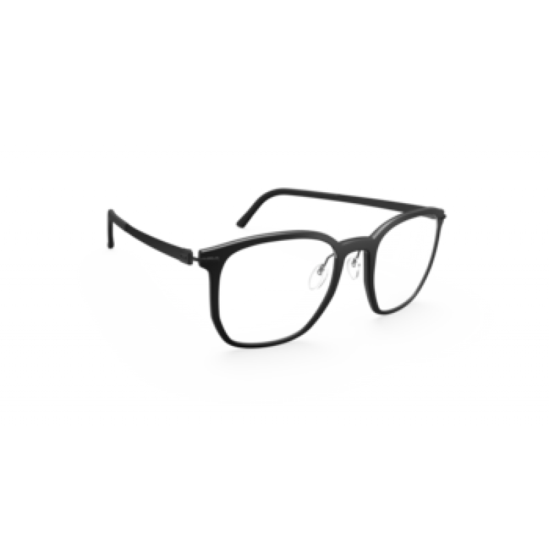 Eyeglasses Silhouette Infinity View Full Rim 2952 9040 Pure Black Eyeglasses Silhouette Infinity View Full Rim 2952 9040 Pure Black