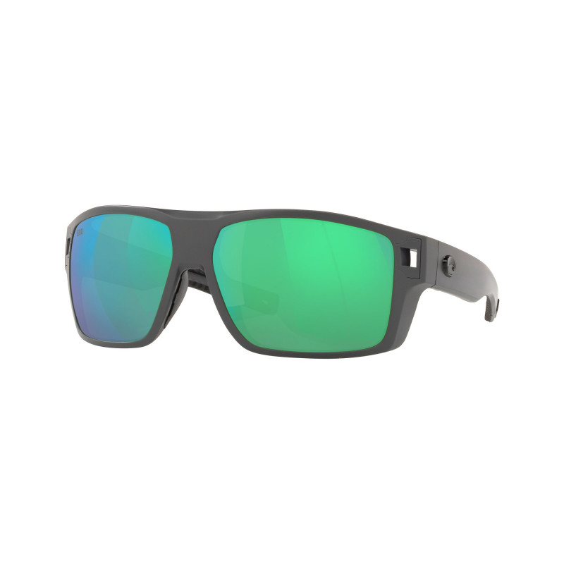 Sunglasses Costa Del Mar 06 S 9034 903408 Diego 98 Matte Gray Green Mirr Sunglasses Costa Del Mar 06 S 9034 903408 Diego 98 Matte Gray Green Mirr