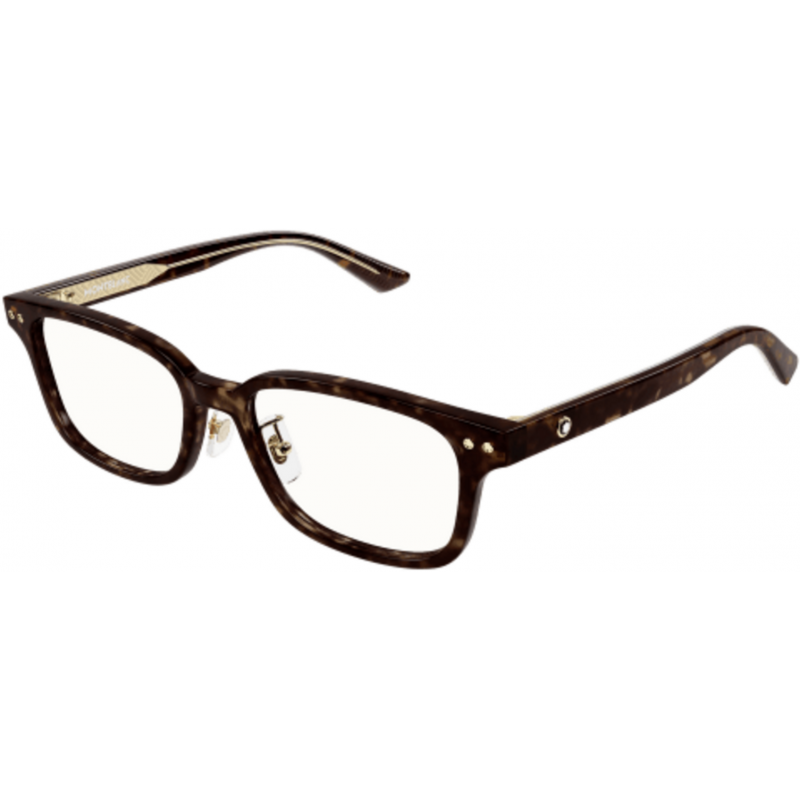 Eyeglasses Montblanc MB 0379 OJ- 002 Havana / Transparent 53mm