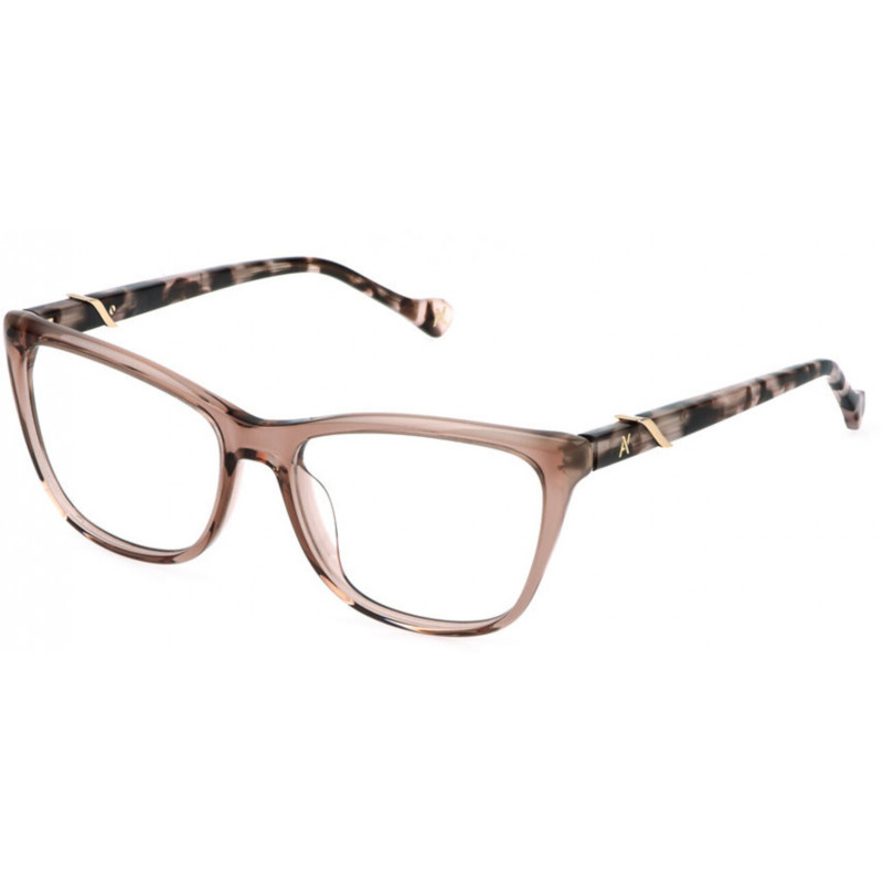 Sunglasses Yalea VYA 184 Shiny Transparent Light Brown / 54mm