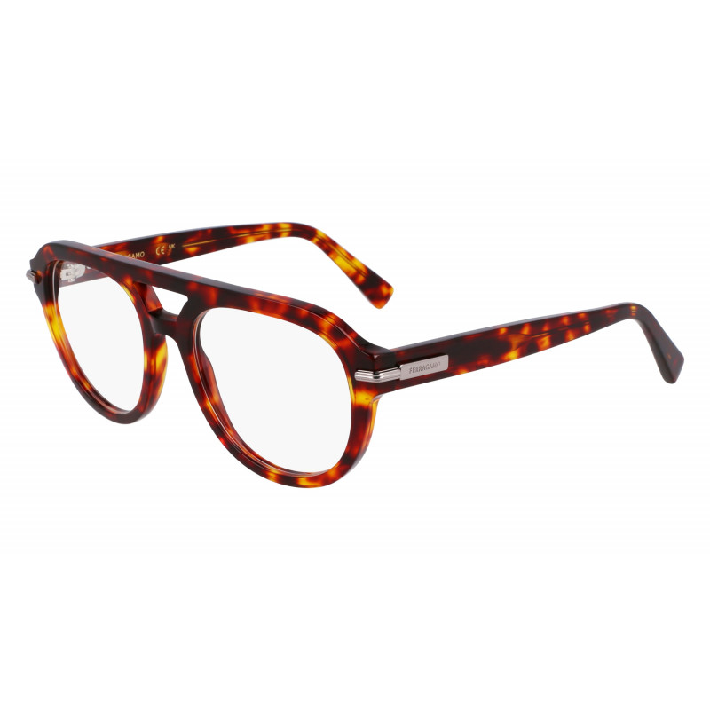 Eyeglasses FERRAGAMO SF 3016 640 Red Tortoise Eyeglasses FERRAGAMO SF 3016 640 Red Tortoise