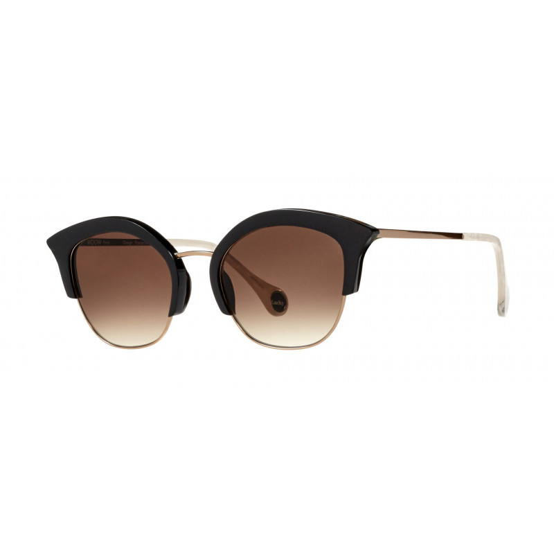 Sunglasses WOOW SUPER LUCKY 2 0045 Black / Nosepads 49mm