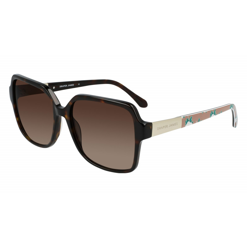 Sunglasses Draper James DJ 7029 215 Tortoise 56mm