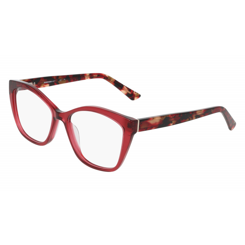 Eyeglasses MARCHON M- 5041 606 Ruby Crystal Eyeglasses MARCHON M- 5041 606 Ruby Crystal
