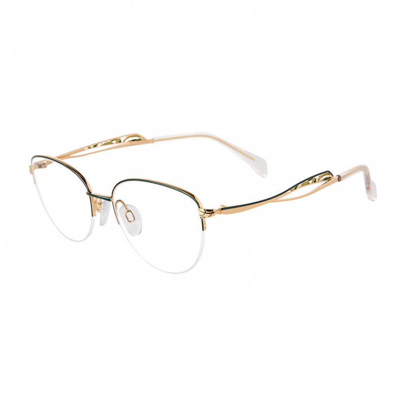 Eyeglasses Line Art 2177 Green GN Eyeglasses Line Art 2177 Green GN