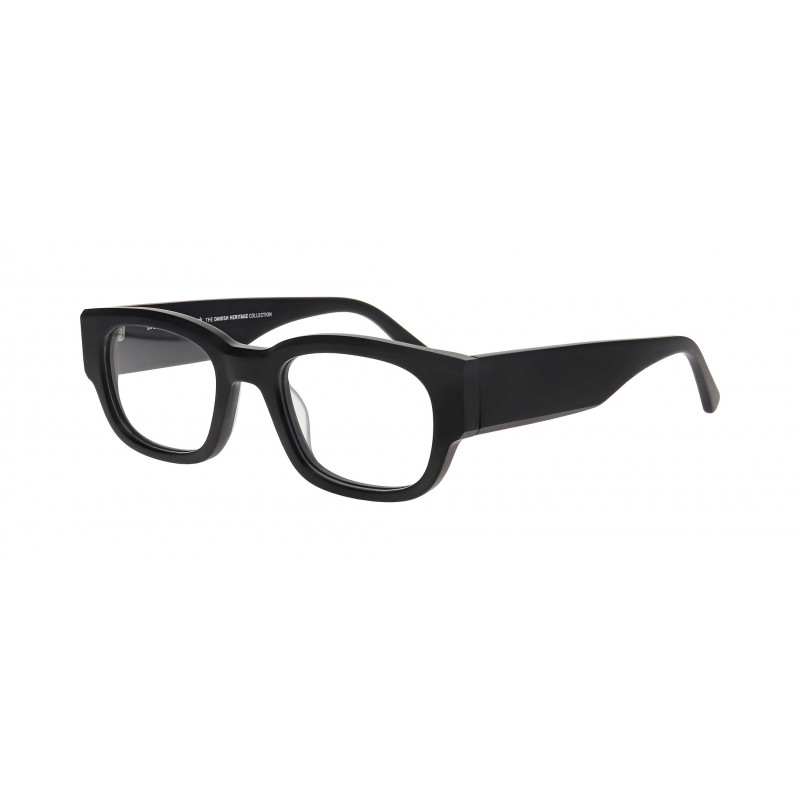 Eyeglasses Pro-design Denmark CUT 1 6031 Black Dark Matt Eyeglasses Pro-design Denmark CUT 1 6031 Black Dark Matt
