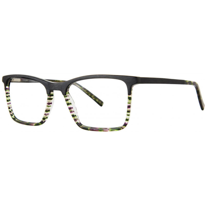 Eyeglasses Jhane Barnes Row of Operations Olive Grey Eyeglasses Jhane Barnes Row of Operations Olive Grey