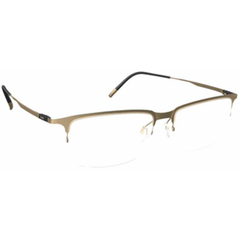 Eyeglasses Silhouette Lite Arcs Nylor 5548 7530 Dusty Gold Eyeglasses Silhouette Lite Arcs Nylor 5548 7530 Dusty Gold