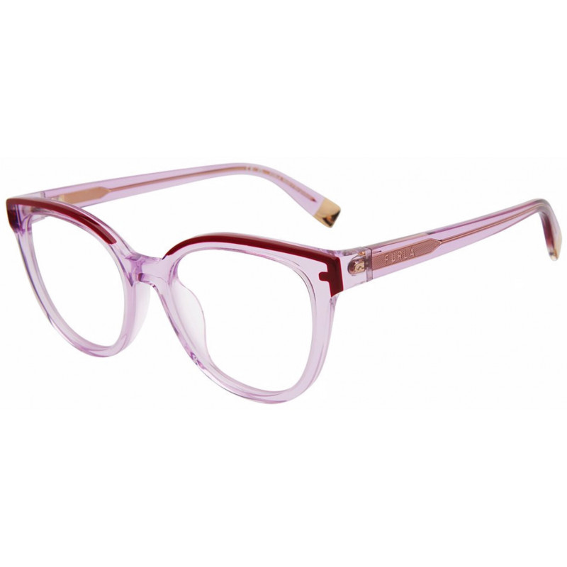 Sunglasses Furla VFU 681 0p52 Shiny Transparent Liliac Sunglasses Furla VFU 681 0p52 Shiny Transparent Liliac