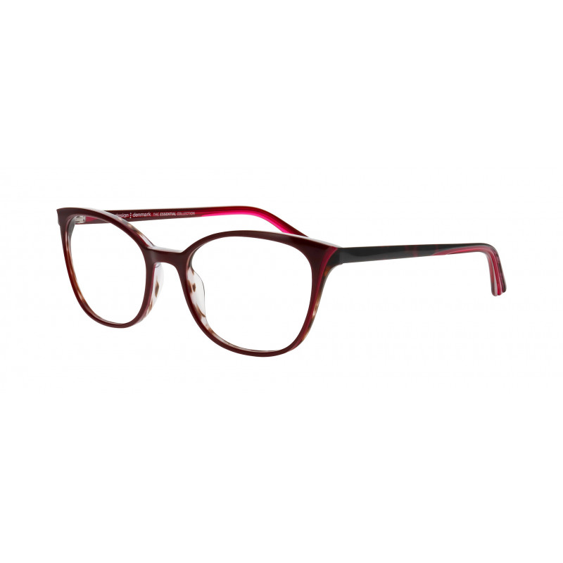 Eyeglasses Pro-design Denmark WING 1 4122 Ruby Medium Shiny 52mm