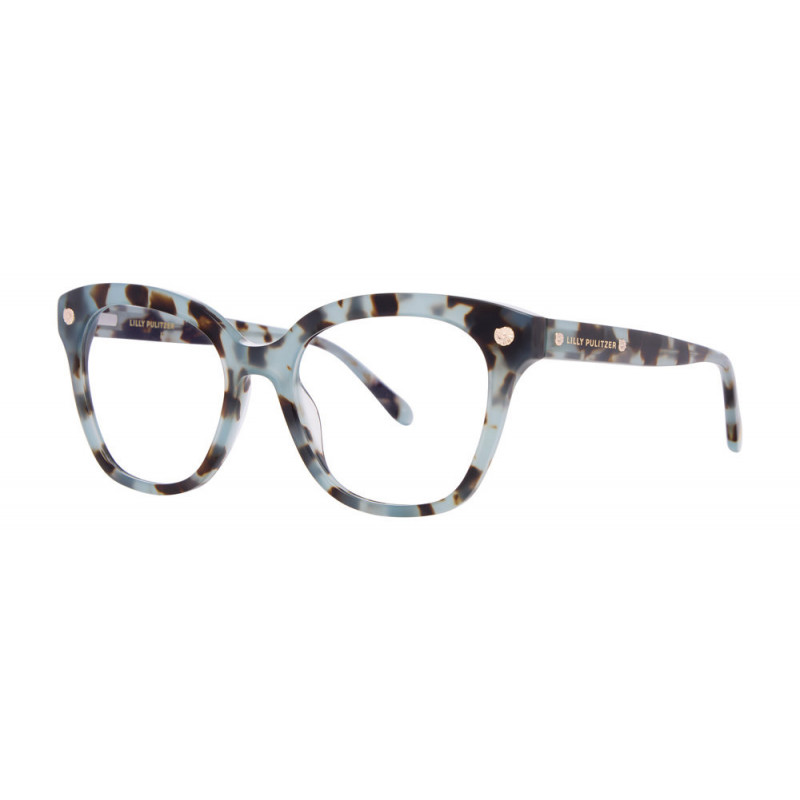 Eyeglasses Lilly Pulitzer Caisley Ice Blue Tortoise 52mm