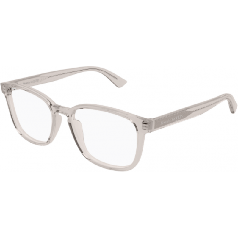 Eyeglasses Alexander McQueen AM 0462 O- 004 Nude / Transparent 53mm