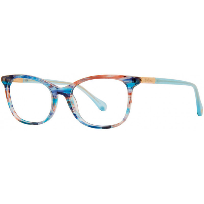 Eyeglasses Lilly Pulitzer Galena Aqua Eyeglasses Lilly Pulitzer Galena Aqua