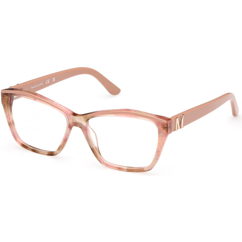 Eyeglasses Guess By Marciano GM 0397 074 Pink/Havana / Pink/Monocolor Eyeglasses Guess By Marciano GM 0397 074 Pink/Havana / Pink/Monocolor