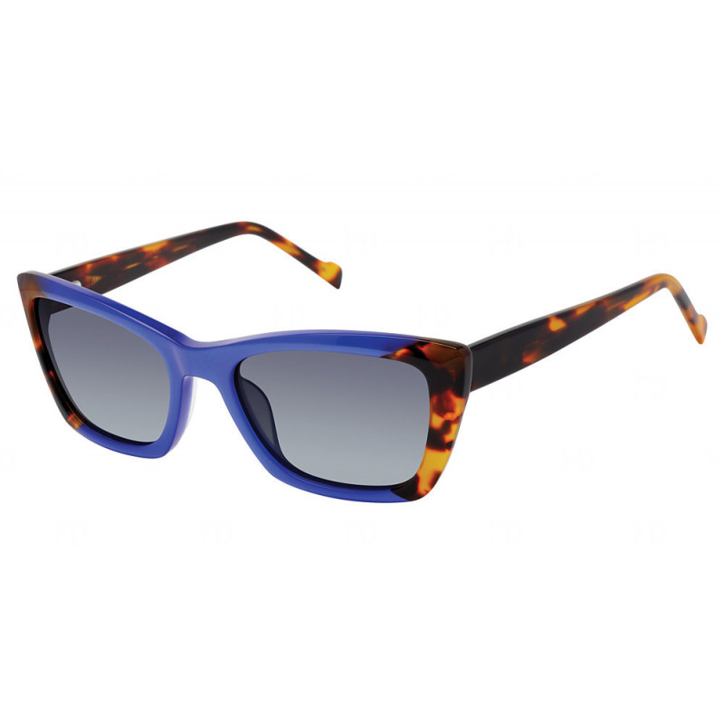 Sunglasses Nicole Miller SOLANA C02 Blue Tortoise 54mm