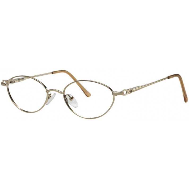 Eyeglasses Fundamentals F 105 Gold Eyeglasses Fundamentals F 105 Gold