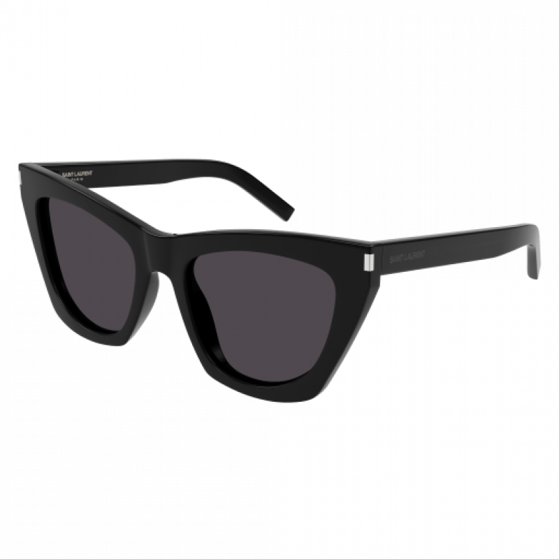 Sunglasses Saint Laurent SL 214 KATE- 001 Black / Grey 55mm