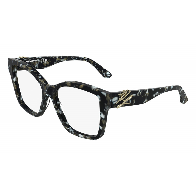 Eyeglasses KARL LAGERFELD KL 6215 016 Marble Black Eyeglasses KARL LAGERFELD KL 6215 016 Marble Black