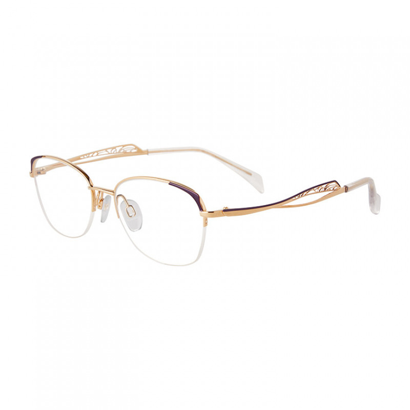 Eyeglasses Line Art 2178 Purple PU Eyeglasses Line Art 2178 Purple PU