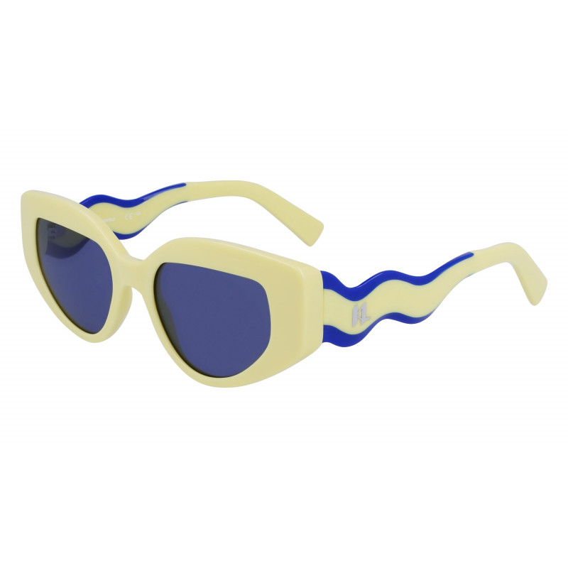 Sunglasses KARL LAGERFELD KL 6144 S 703 Shiny Yellow Sunglasses KARL LAGERFELD KL 6144 S 703 Shiny Yellow