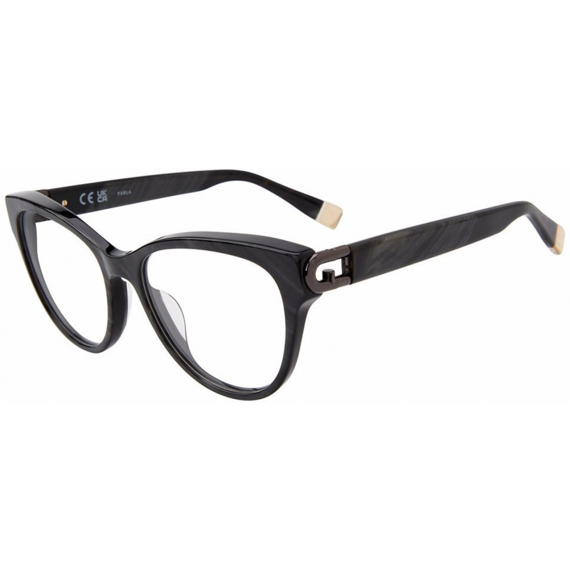 Sunglasses Furla VFU 827 701y Shny Blk Mother Of Prl Sunglasses Furla VFU 827 701y Shny Blk Mother Of Prl