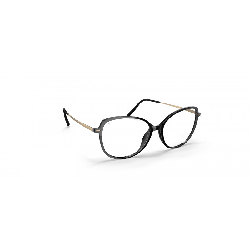 Eyeglasses Silhouette Illusion Lite Full Rim 1618 9130 Jet Black Eyeglasses Silhouette Illusion Lite Full Rim 1618 9130 Jet Black