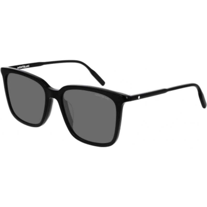 Sunglasses Montblanc MB 0084 SK- 001 Black / Grey 56mm
