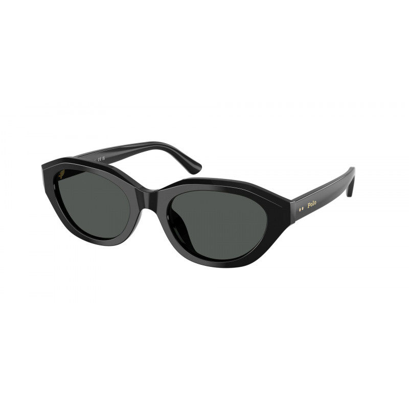 Sunglasses Polo PH 4237 U 500187 Shiny Black / Dark Grey Polyamide Standard 52mm