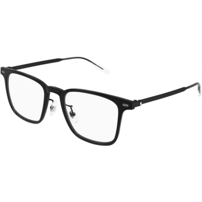Eyeglasses Montblanc MB 0395 ON- 002 Black / Transparent 51mm