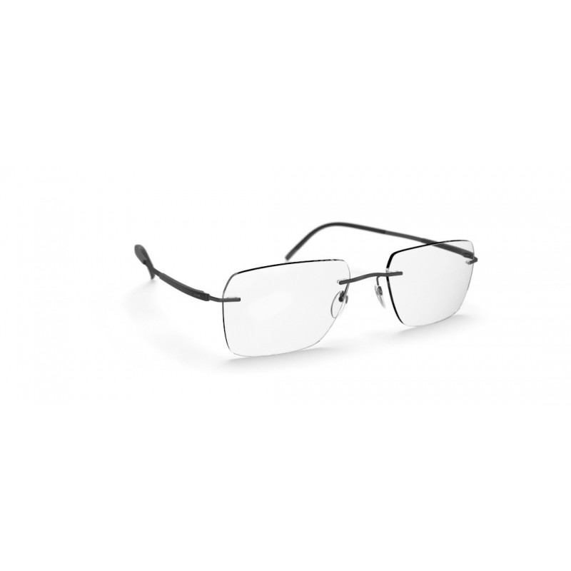 Eyeglasses Silhouette Titan Dynamics Contour Chassis Rimless 5540 9040 Pure Black Eyeglasses Silhouette Titan Dynamics Contour Chassis Rimless 5540 9040 Pure Black