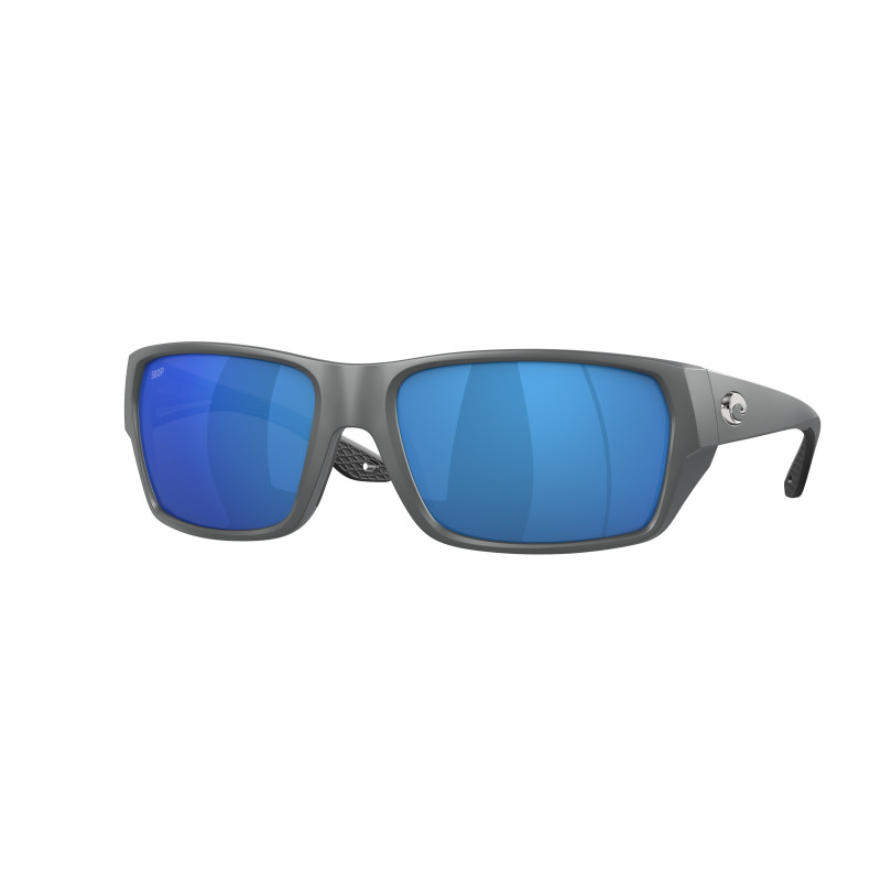 Sunglasses Costa Del Mar 06 S 9113 911309 Tailfin Matte Gray Blue Mirror Sunglasses Costa Del Mar 06 S 9113 911309 Tailfin Matte Gray Blue Mirror