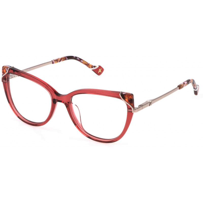 Sunglasses Yalea VYA 160 092j Transparent Brick Red Sunglasses Yalea VYA 160 092j Transparent Brick Red