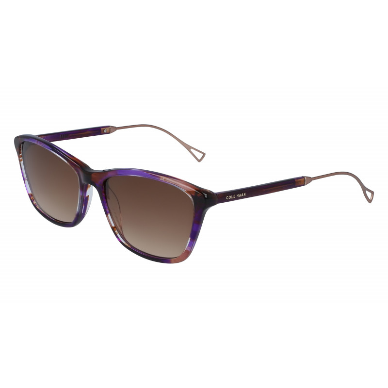 Sunglasses Cole Haan CH 7081 505 Plum Horn 54mm