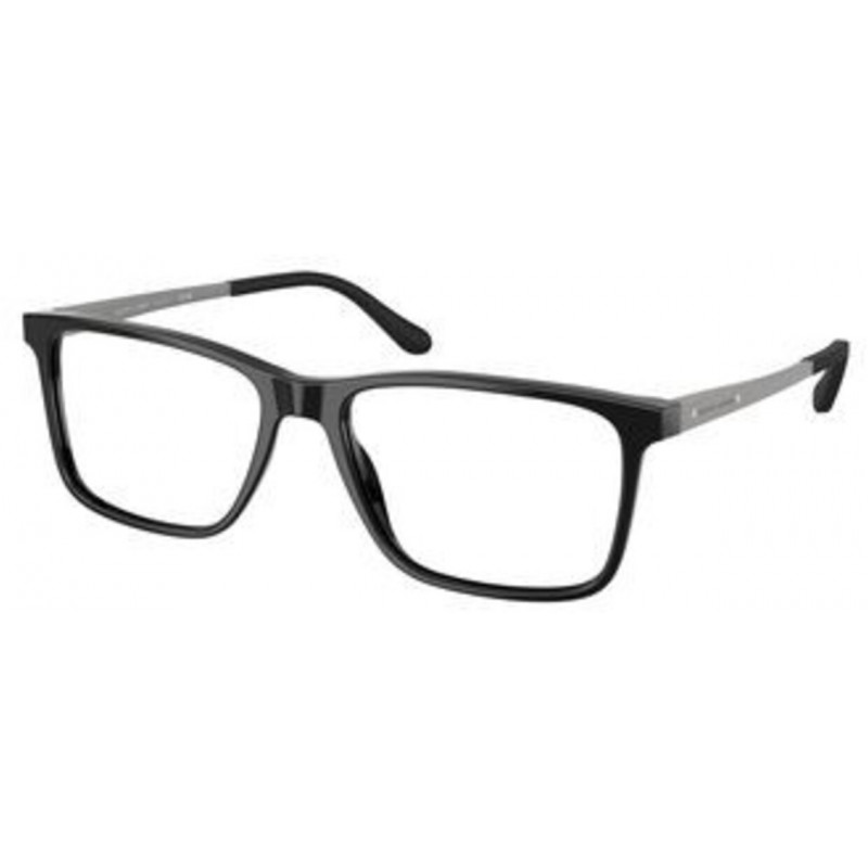 Eyeglasses Ralph Lauren RL 6133 5001 Shiny Black Demo Lens 58mm