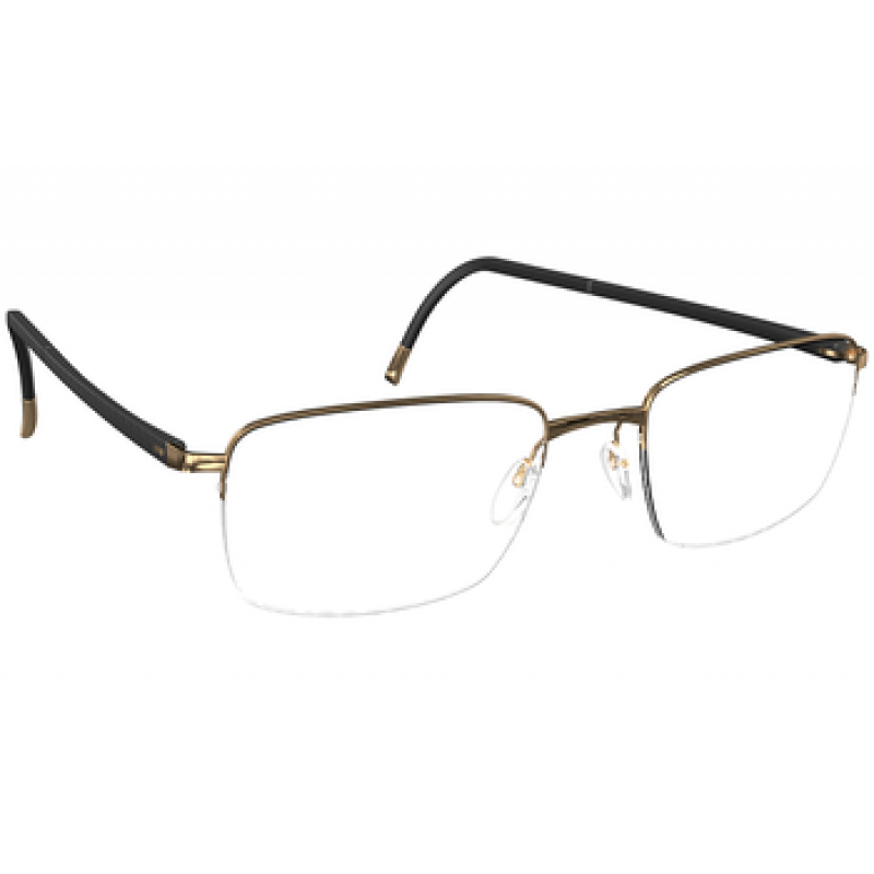 Eyeglasses Silhouette Illusion Nylor 5560 7530 Satin Black Eyeglasses Silhouette Illusion Nylor 5560 7530 Satin Black