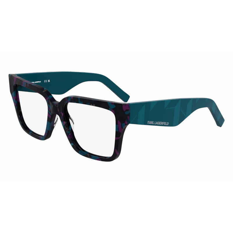 Eyeglasses KARL LAGERFELD KL 6201 434 Marble Petrol Eyeglasses KARL LAGERFELD KL 6201 434 Marble Petrol