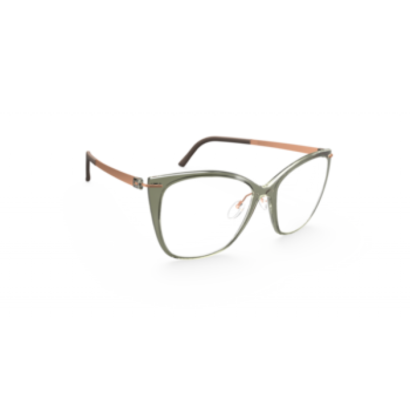 Eyeglasses Silhouette Infinity View Full Rim 1610 5540 Pine Green Eyeglasses Silhouette Infinity View Full Rim 1610 5540 Pine Green